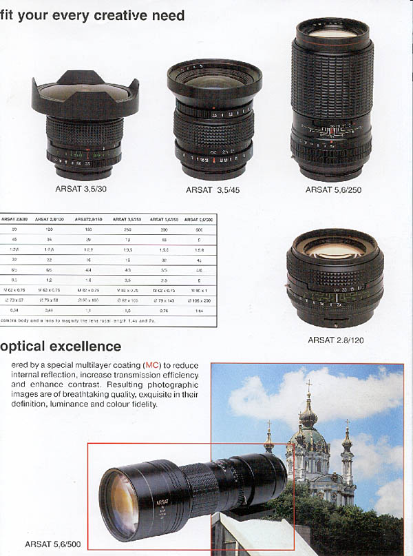 Kiev 88CM brochure page 3